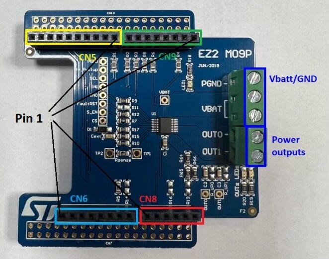 STMicroelectronics EV-VND9016AJ Evaluation Board
